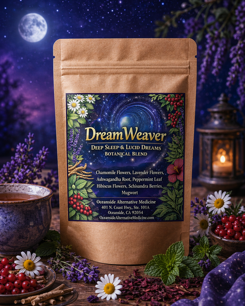 DreamWeaver™
dreamweaver botanical blend deep sleep dream support relaxation