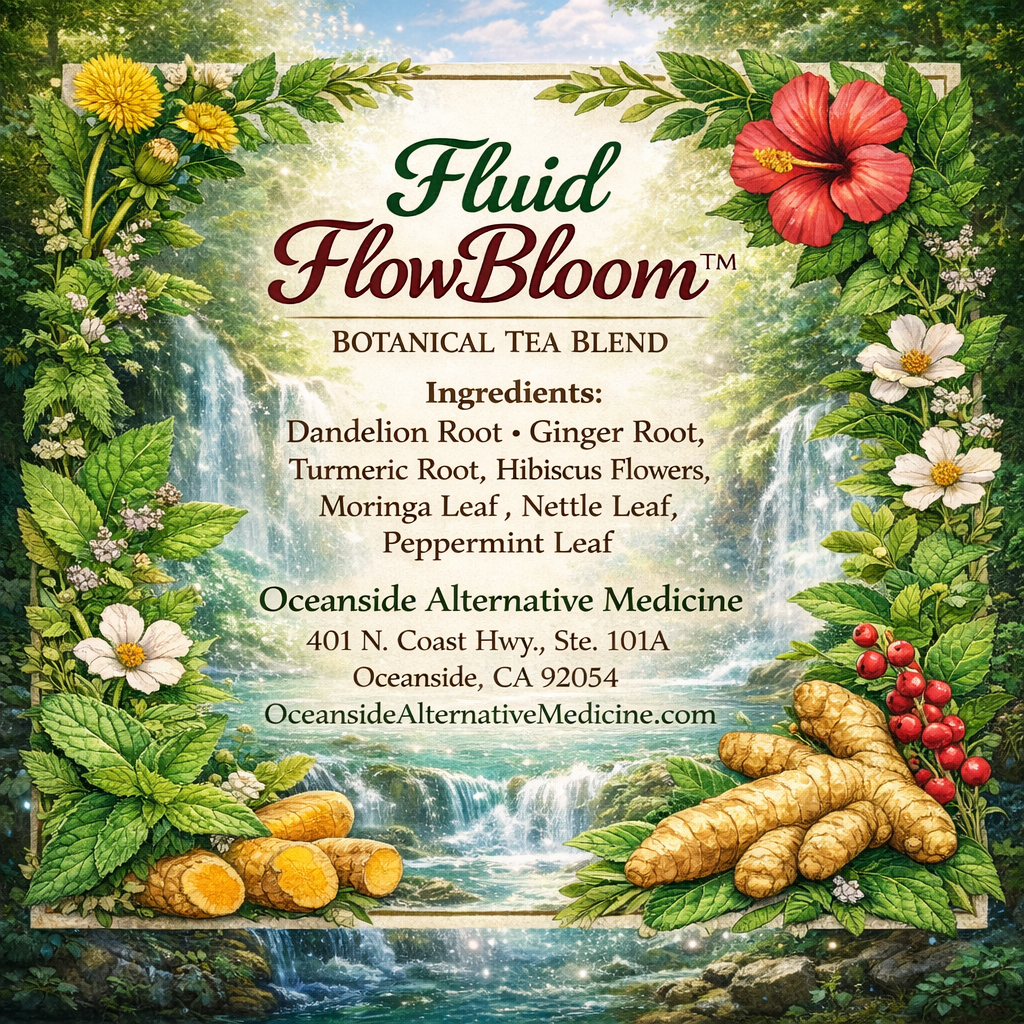 Fluid FlowBloom™
fluid flowbloom botanical blend fluid balance circulation bloating relief