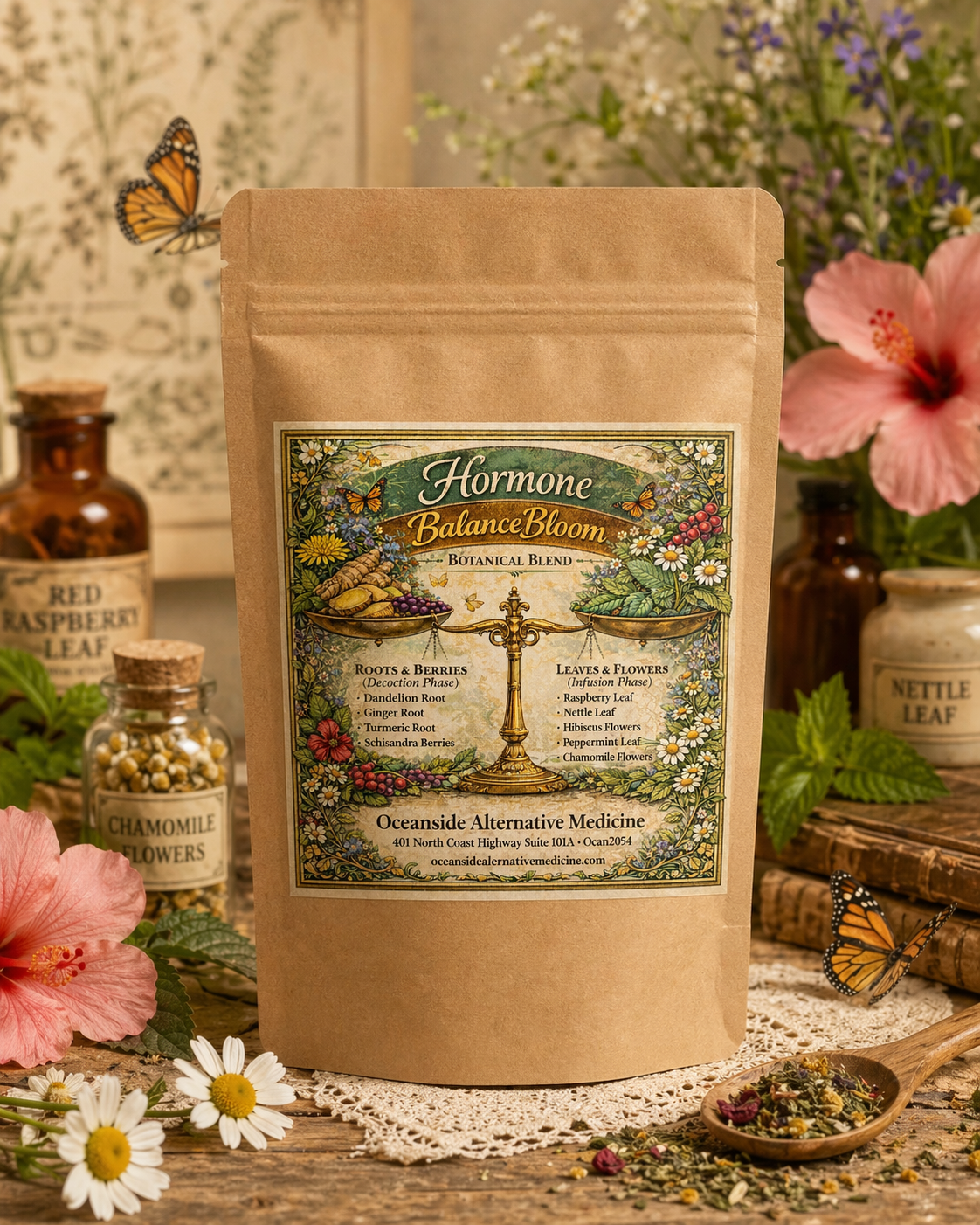 Hormone Balance Bloom™
hormone balance bloom botanical blend hormone support endocrine balance
