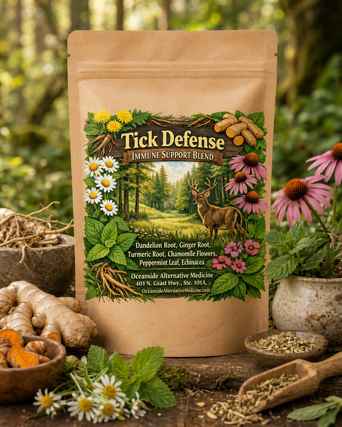Tick Defense™
tick defense botanical blend immune support outdoor wellness protection
