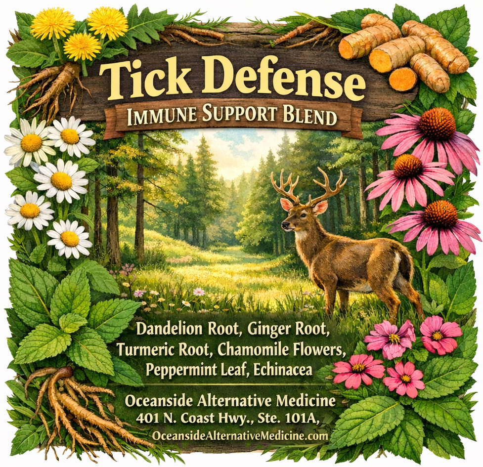 Tick Defense™
tick defense botanical blend immune support outdoor wellness protection
